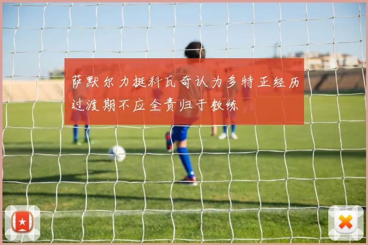 萨默尔力挺科瓦奇认为多特正经历过渡期不应全责归于教练